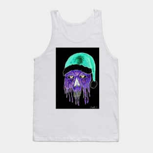 Dripping Purp Santa Tank Top